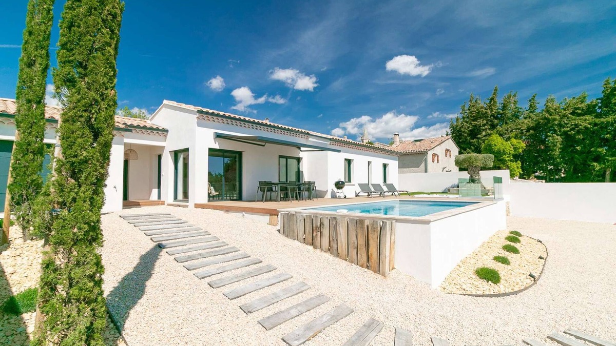 Sainte-Colombe Villa | ★CONTEMPORARY House Pool &Hot Tub ★ BERSY LUXURY PROPERTIES® ★ At the foot of MONT VENTOUX★