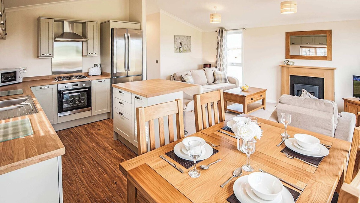 Tunstall Ski Chalet | Contemporary lodge furnished to a very high standard.