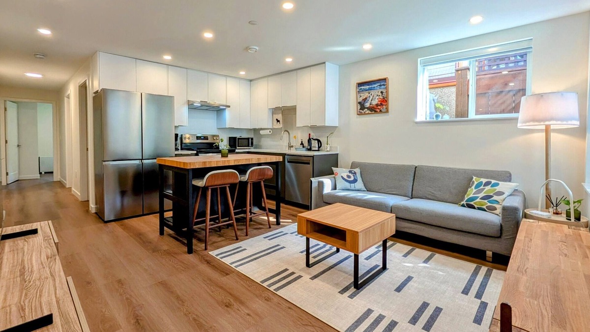 Hastings House | Convenient Ground-Floor Suite Near PNE with Easy Access Everywhere