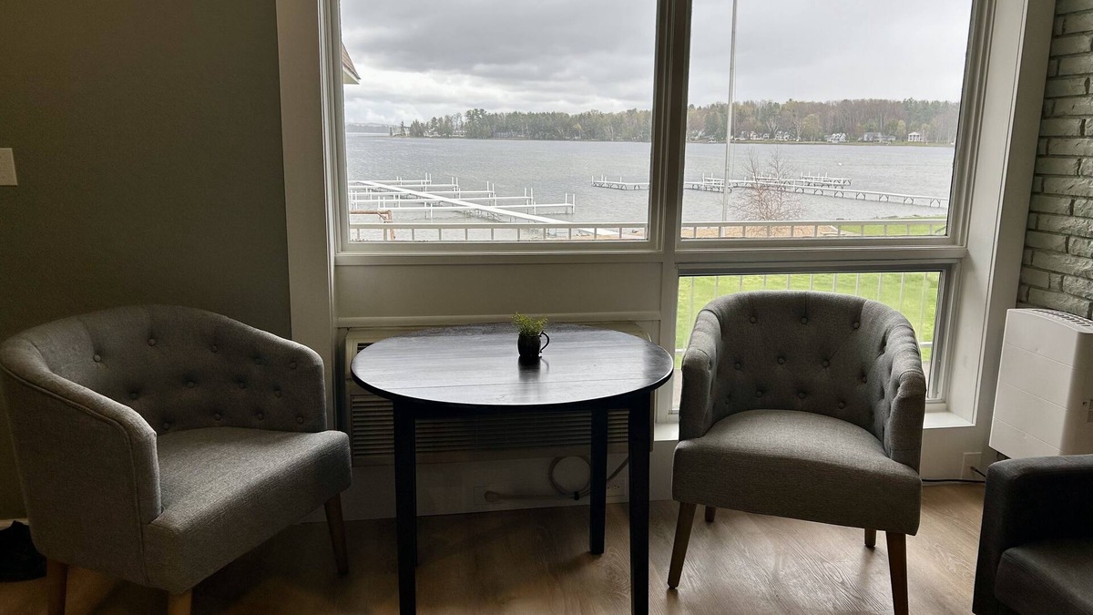 Conway Condo | Convenient Location! Between Petoskey and Harbor Springs