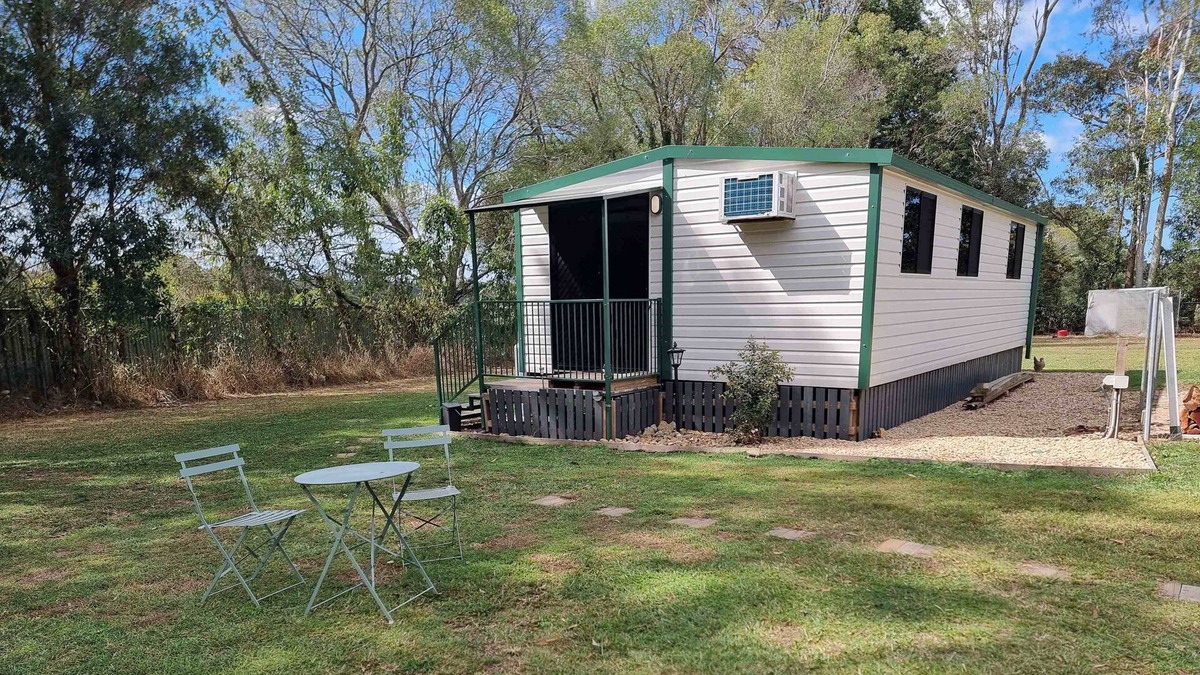Burbank Cabin | Convenient/ secluded 2 bedroom cabin on luxury acreage