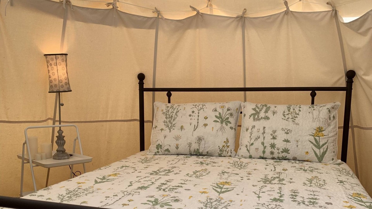 Kennerdell RV Rental | Copperhead Retreat - entire campground -2 tipis, 1 wolf pup trailer, 1 tent site