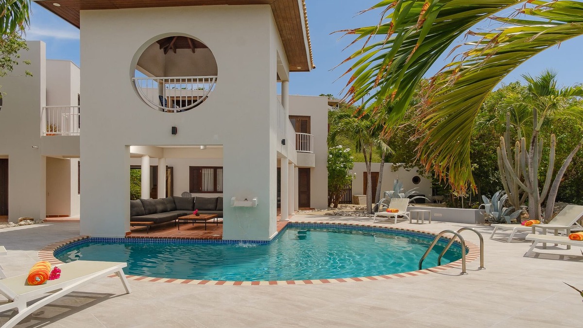St. Marie Villa | Coral Estate eye-catcher with private pool.