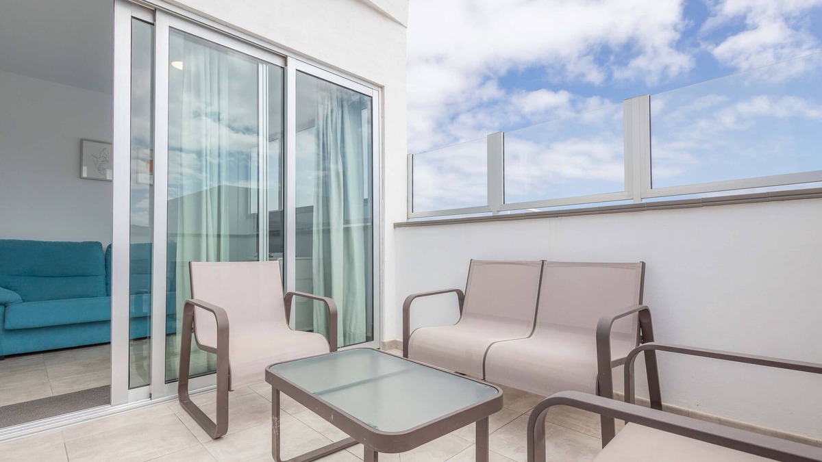 San Andres Apartment | Costa norte San Andres Studio con terraza compartida vista al mar