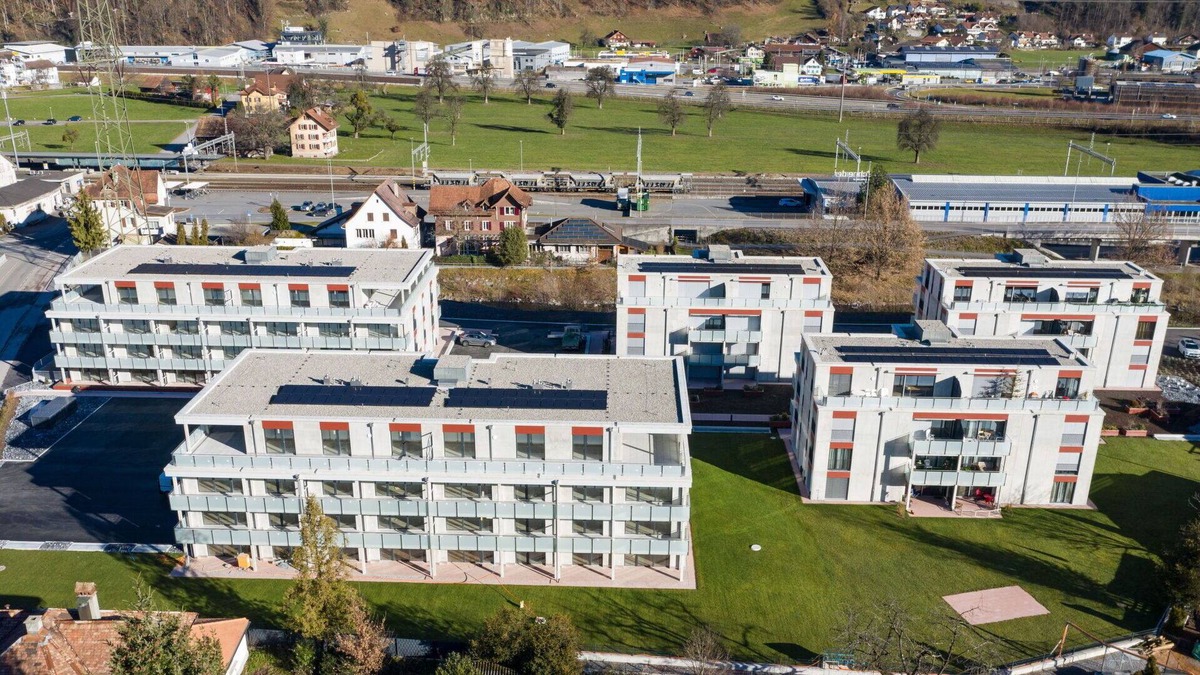 Pfaefers Dorf Apartment | Cosy apartment for 2 people with WIFI, TV, balcony, panoramic view and parking