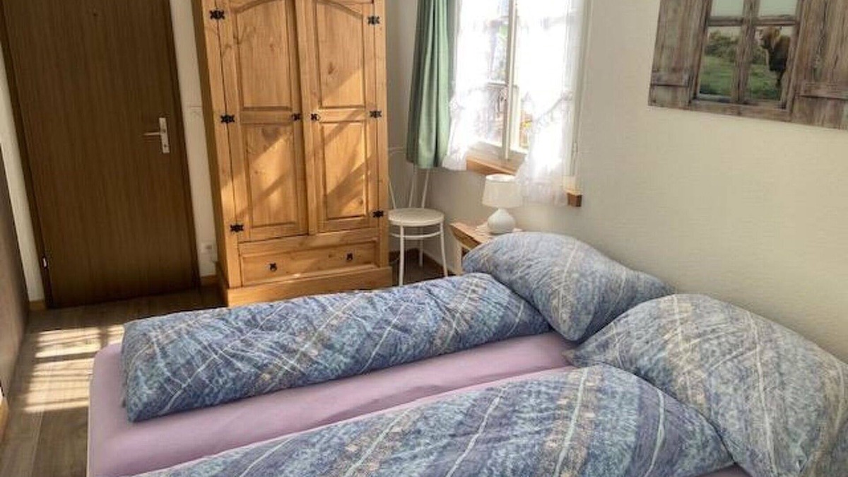 Ruedisbach Apartment | Cosy apartment for 4 guests with WIFI, TV, balcony and pets allowed