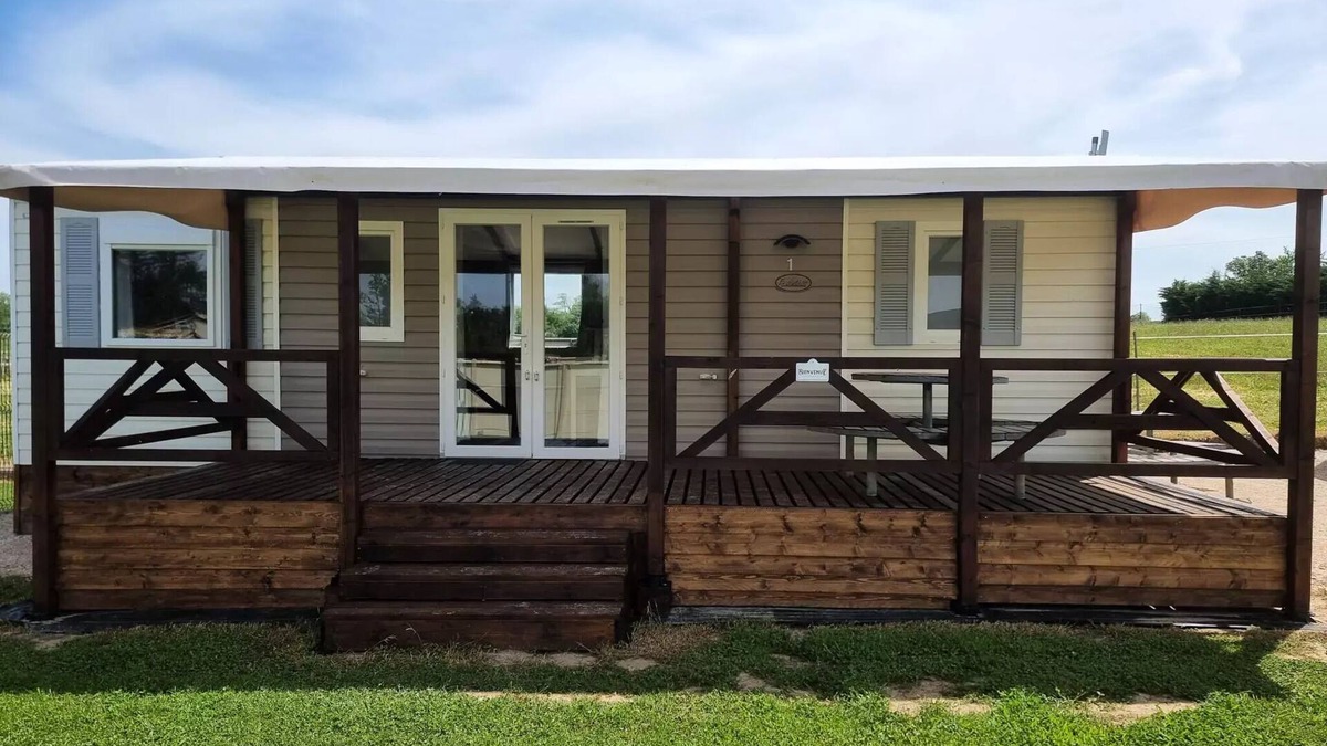 Arbigny House | Cosy Mobil-home 6 Personen