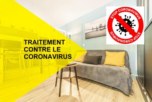 Chambery Apartment | Cosy Studio 108 - Chambéry centre - Stationnement - Gare