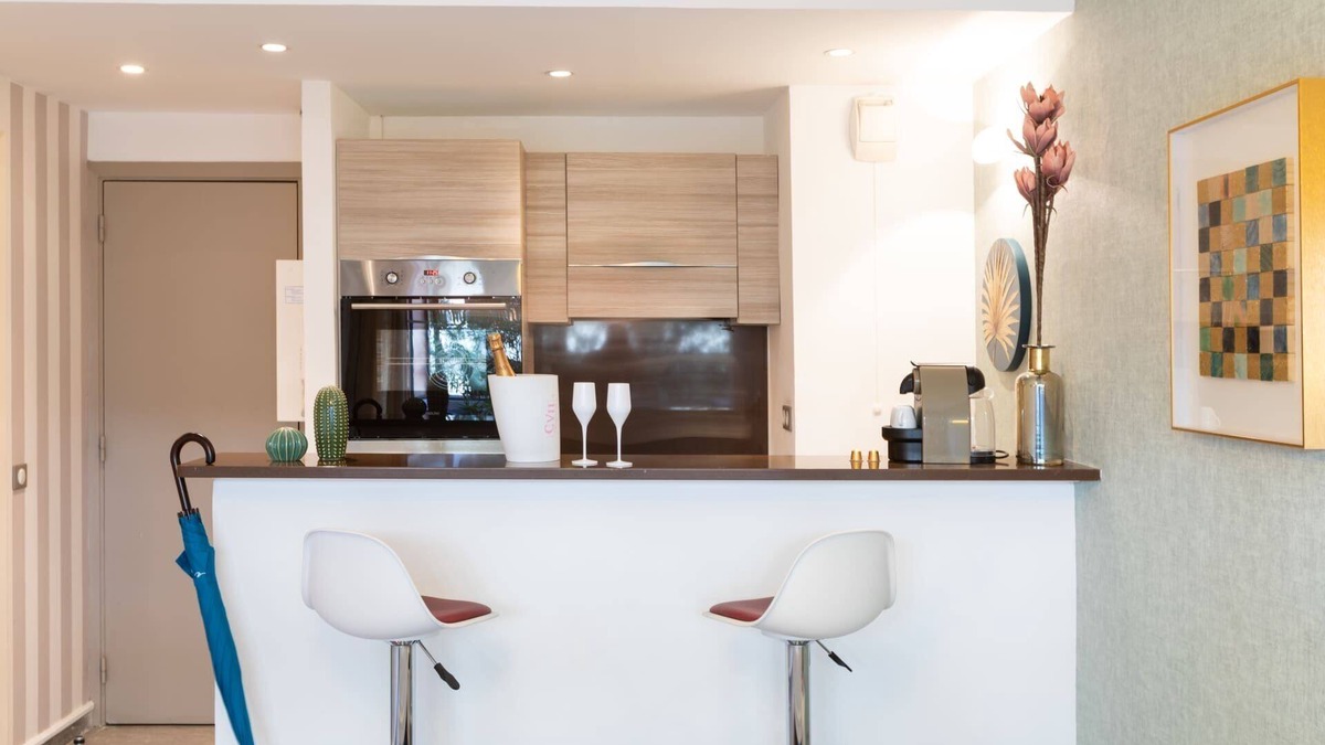 Juan-les-Pins Apartment | Cosy Terrace 2A - Studio Apartment, Sleeps 2