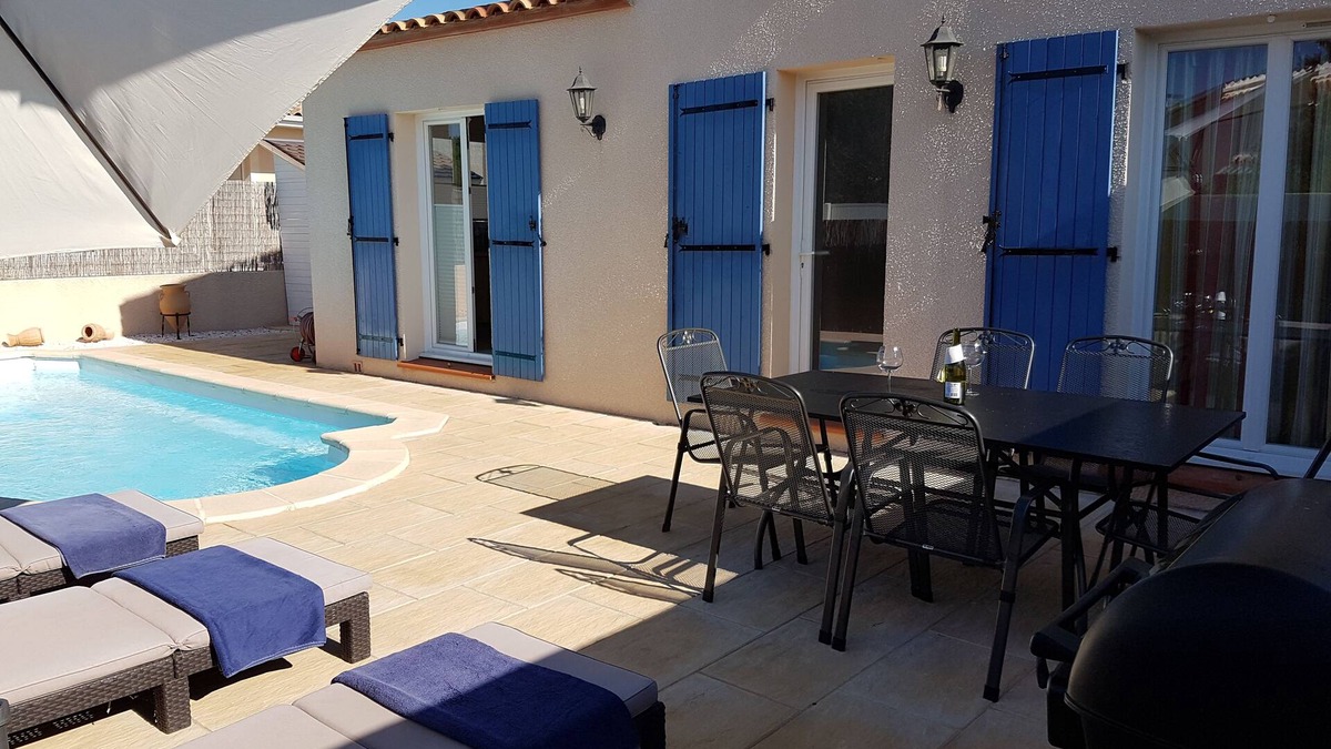 Latour-Bas-Elne House | Cottage close to beaches with pool www.villapetitreve.fr