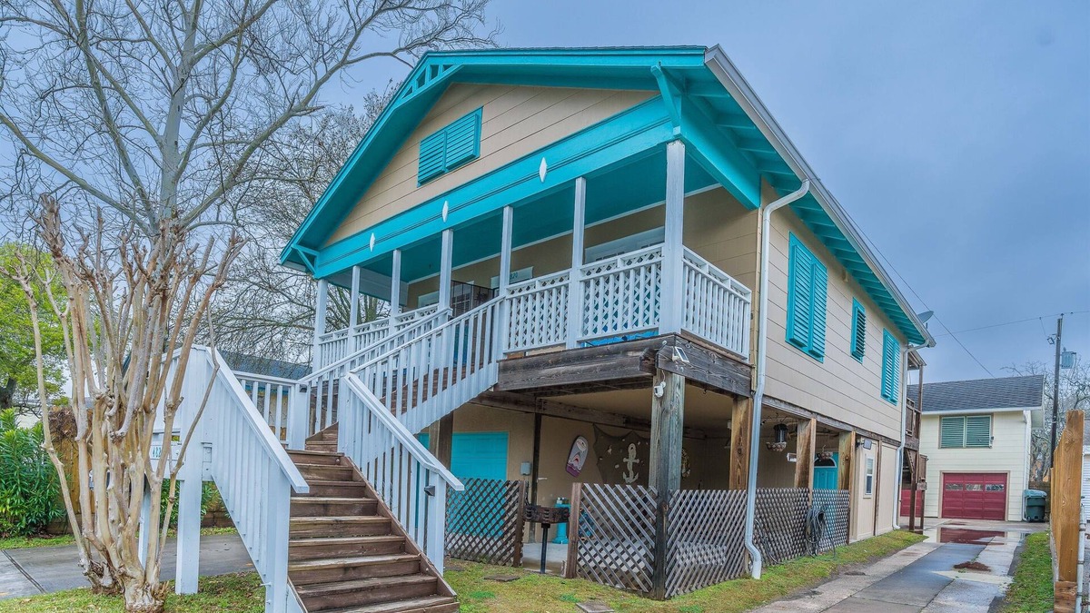 Galveston Cottage | Cottage Dreams-Near beach,conv. cntr,cruise,strand