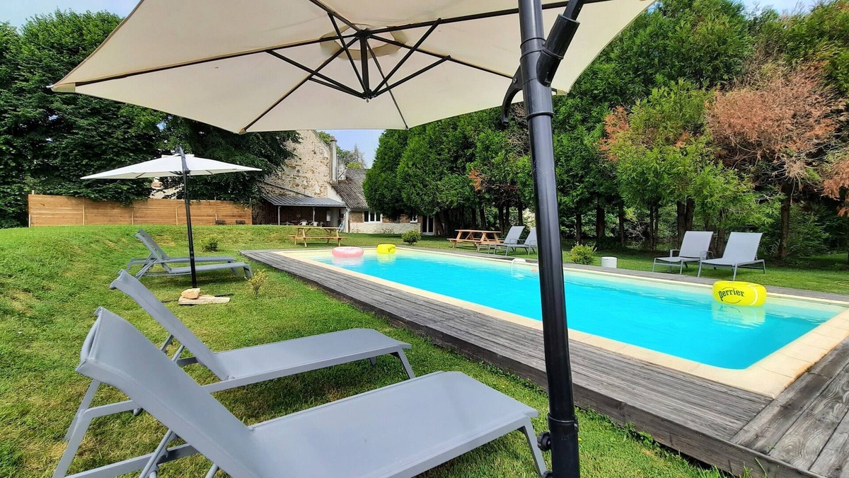 La Chapelle-Rablais House | Cottage for 10 p max/Private swimming pool/Pond/Ideal location/Paris less 1 hour