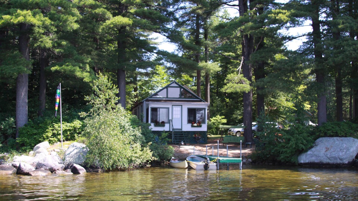 West Poland Cottage | Cottage & Guest House - Lake Thompson, Poland Spring, Maine