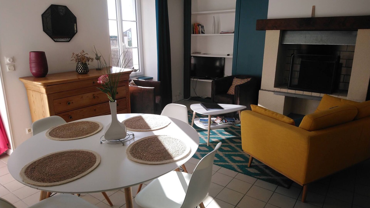 Portbail House | Cottage in the center of portbail