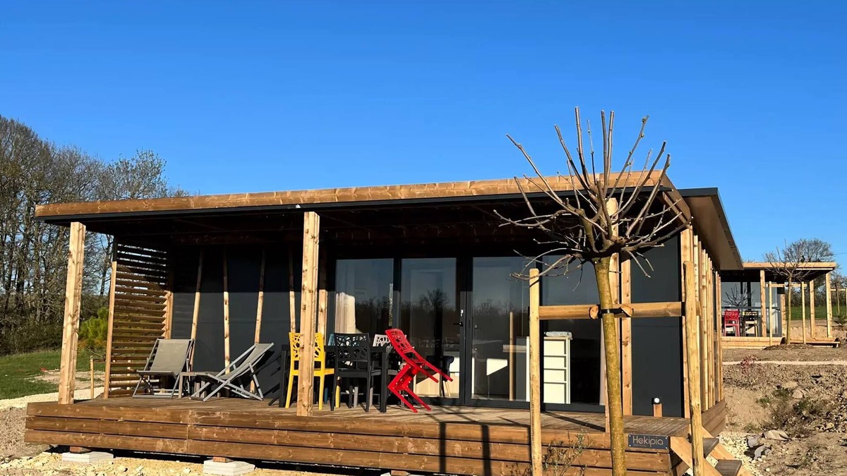 Chisseaux Ski Chalet | Cottage Lodge (35 m² - 3 Schlafzimmer) 6 Personen
