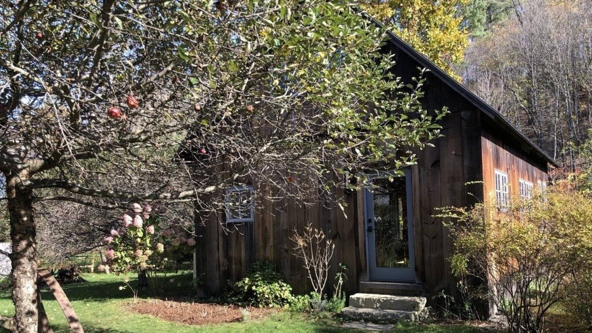 Hartland Four Corners Cottage | Cottage perched above Lull's Brook.