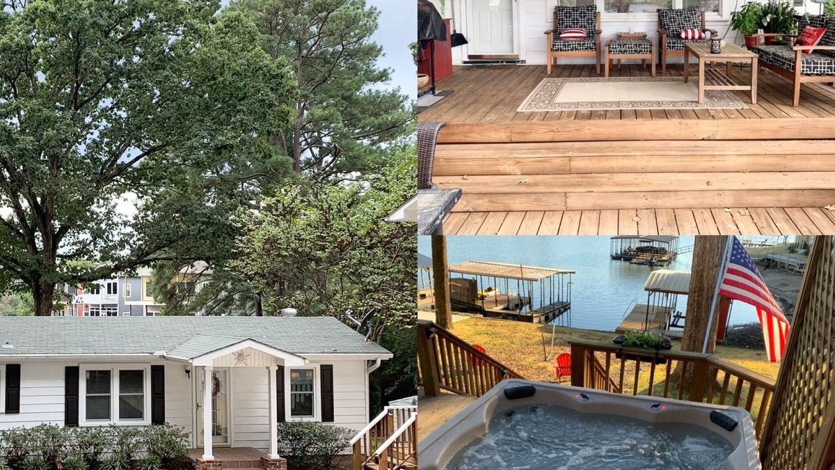 Piney Cottage | Cottage -Private Hot Tub, Fire Pit, Covered Deck, 20 steps from Lake Hamilton
