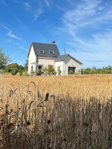 Bonsmoulins House | Cottage romantique dans les champs