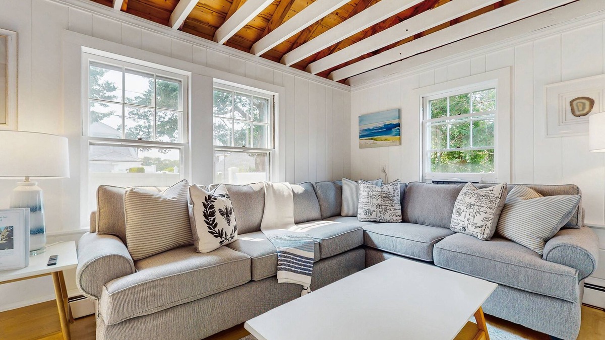 Cataumet House | Cottage with beautiful backyard & deck, walk to Hen's Cove Beach