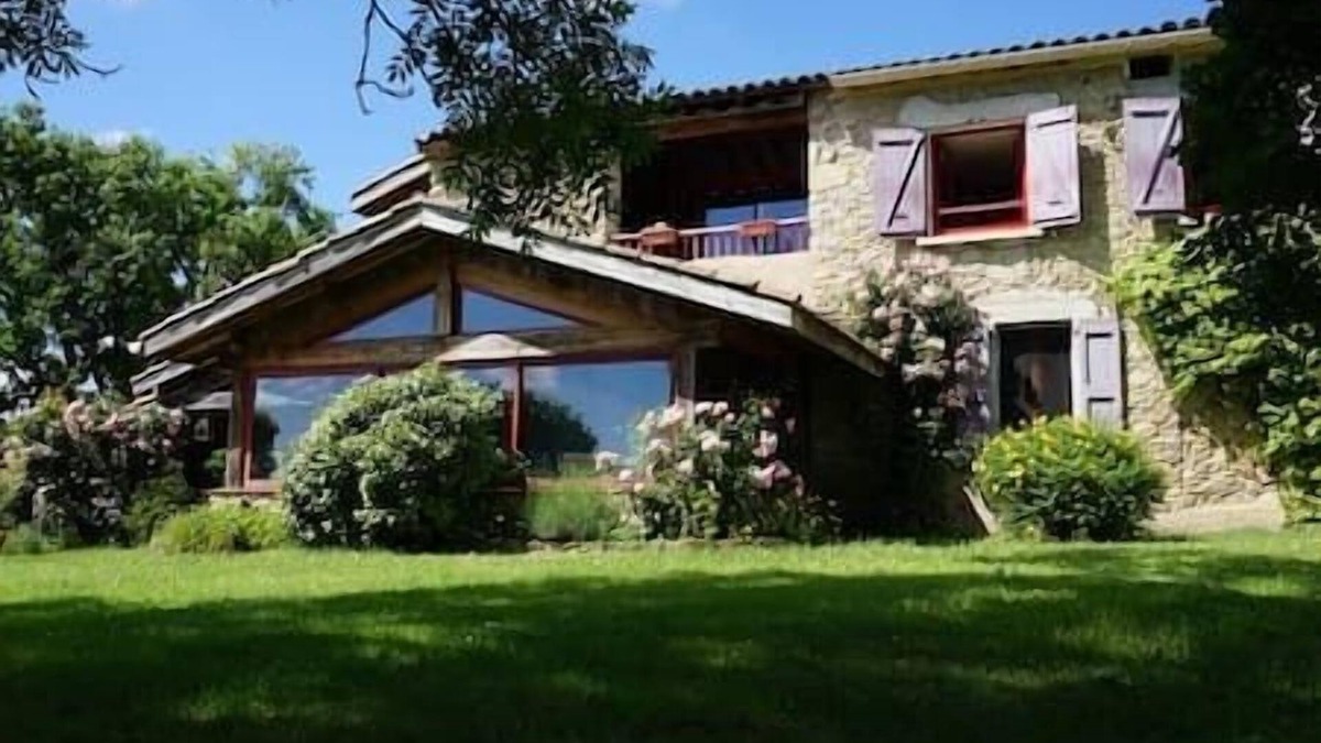 Cazals-des-Bayles House | Cottage with Jacuzzi, Le Pommier,. View of nature and the Pyrenees. Swimming pool, Mirepoix