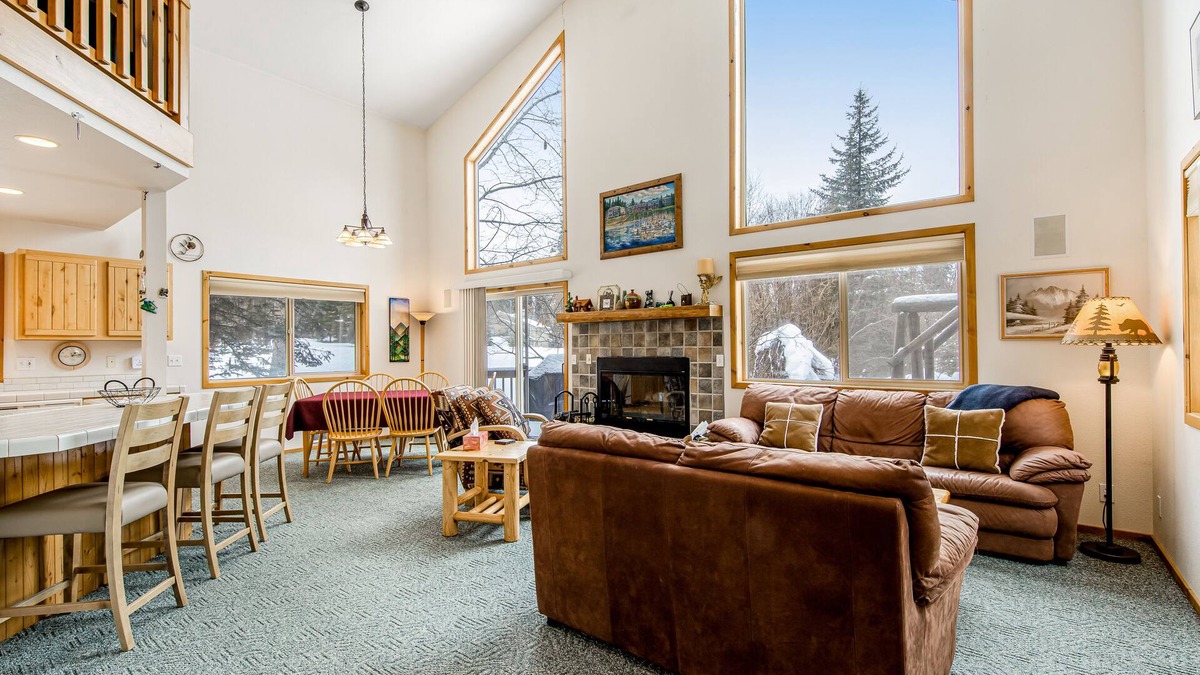 McCall Cottage | Cottage with gas grill, WiFi, fireplace, access to hot tub, pool, tennis court