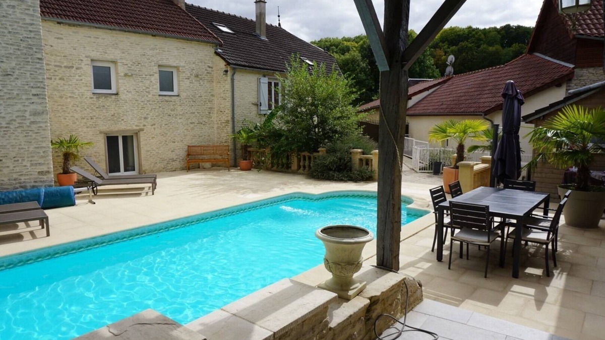 Couvignon House | Cottage with pool and sauna