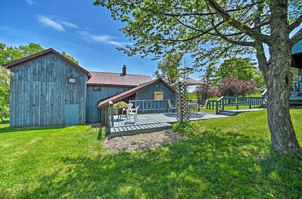 Richfield Springs House | Country Escape with Sauna, 10 Mi to Cooperstown