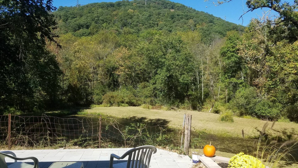 Town of Ramapo House | Country getaway with spectacular pond and mountain views