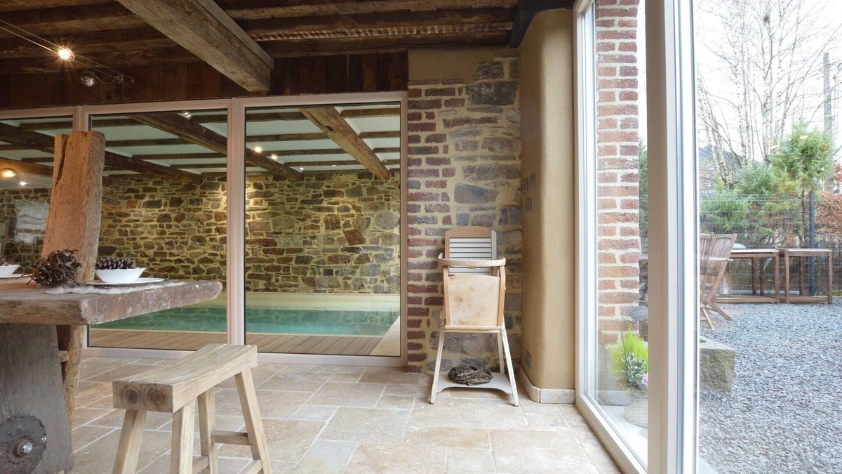 La Reid Cottage | Country Home in Theux with Pool & Sauna