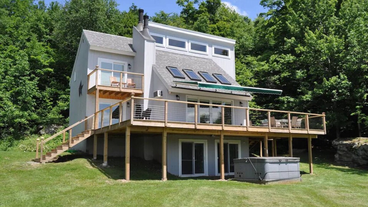 Margaretville House | Country Home with Private Swimming Pond and Beautiful Mountain Views