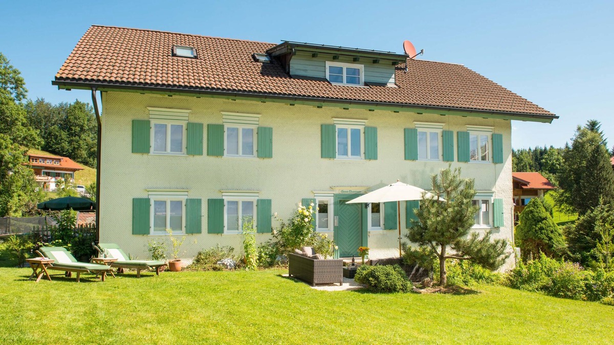 Ofterschwang House | Country house apartment, garden, mountain view, mountain railway May-Oct. incl., close to ski lift