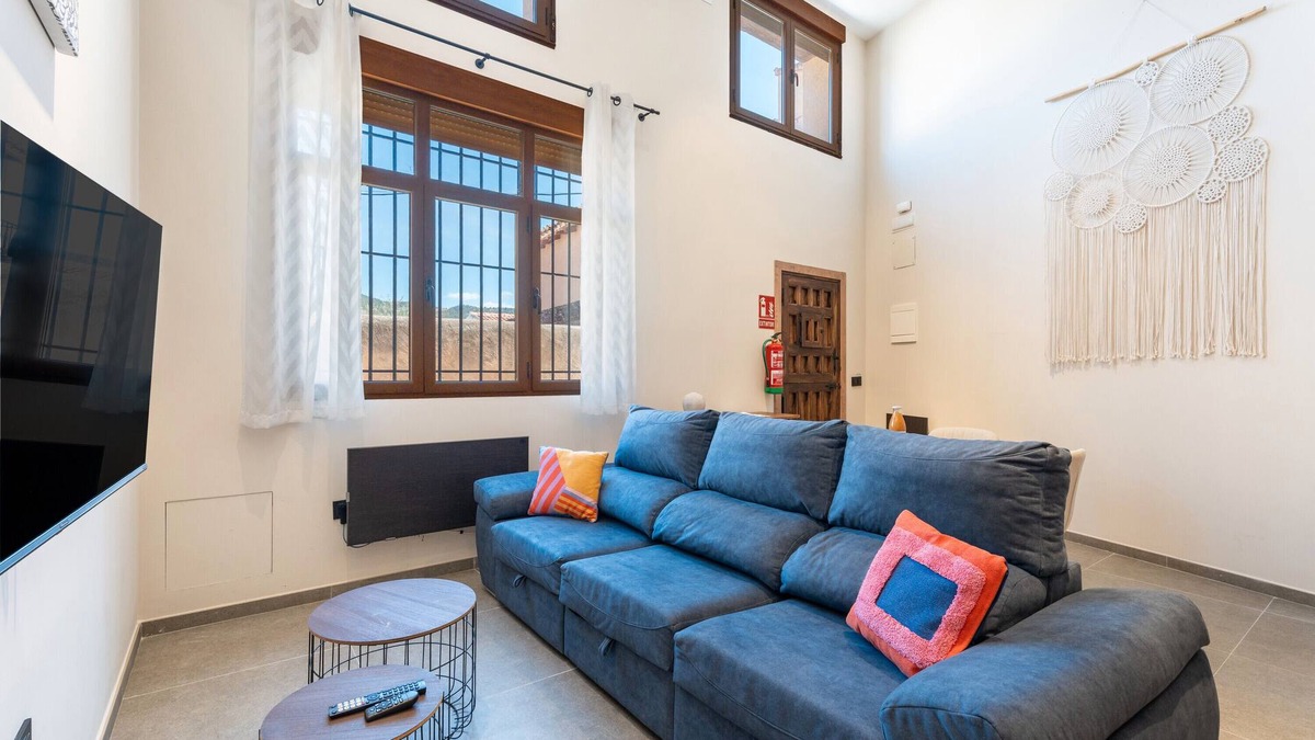 Casas Altas House | Country House 'El Gallinero, Loft Y Spa' with Mountain View, Private Terrace and Private Garden