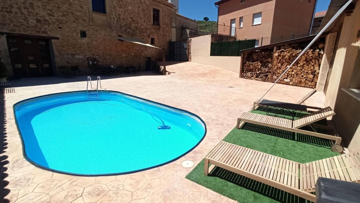 Velamazan House | Country House 'Palacio De Velamazán' with Mountain View, Private Pool and Wi-Fi