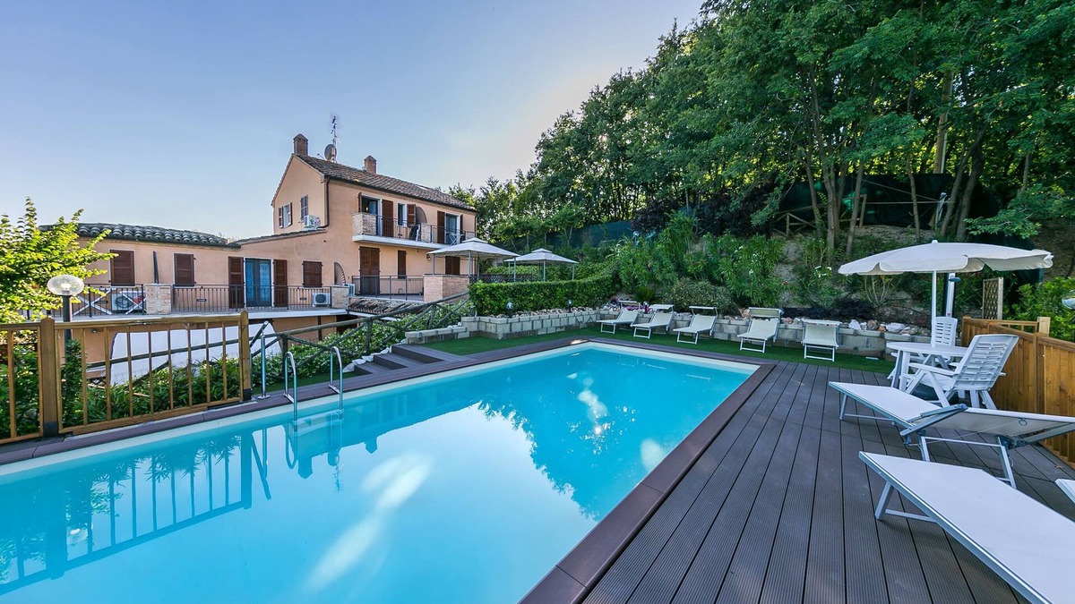 Capodarco Apartment | Country House The house of Carla-Pool and WI FI Free-BILOCALE 3 km from the SEA