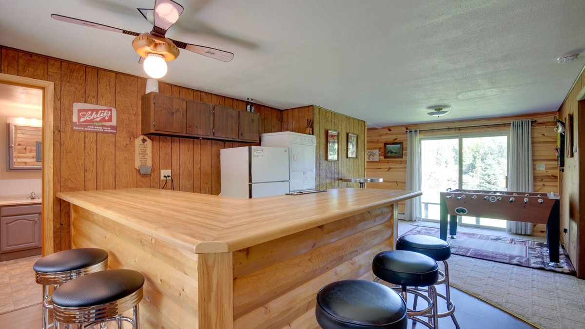 Mercer Cottage | Country Vacation Rental in Mercer at Waterfall!