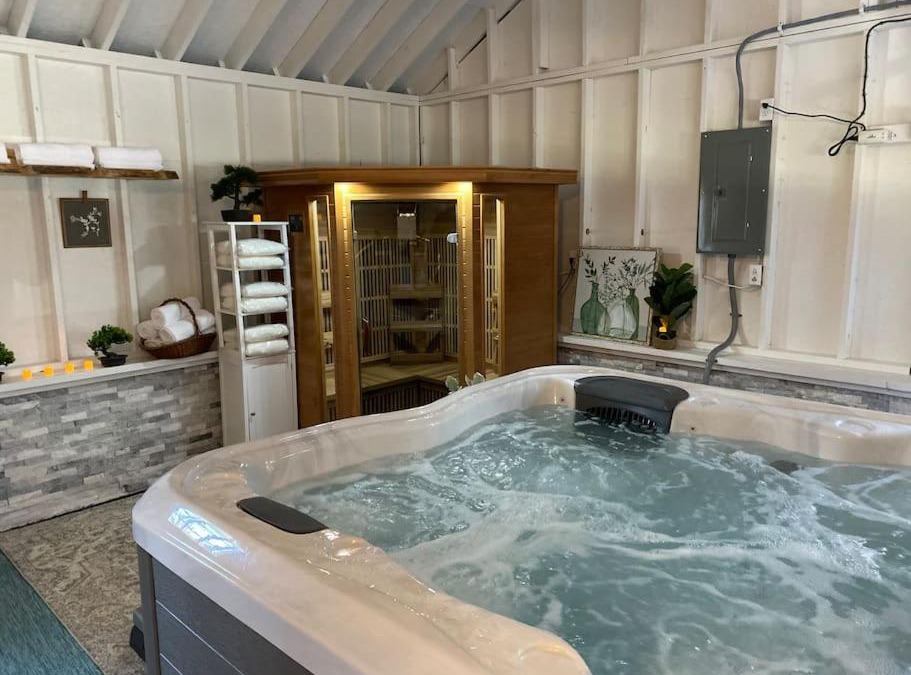 Johnsburg House | Countryside Chalet w Sauna & Hot Tub