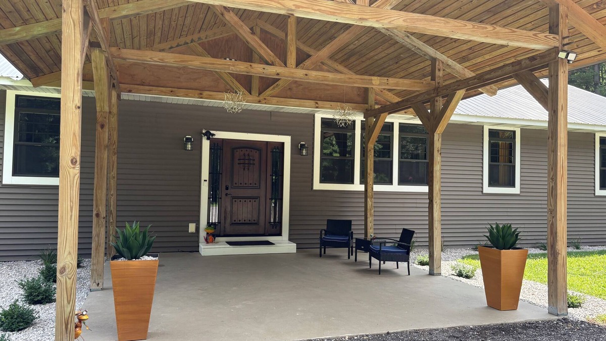 Grand Junction House | Countryside Escape, 4 bedrooms and 2 baths, sits on the 10 acres.