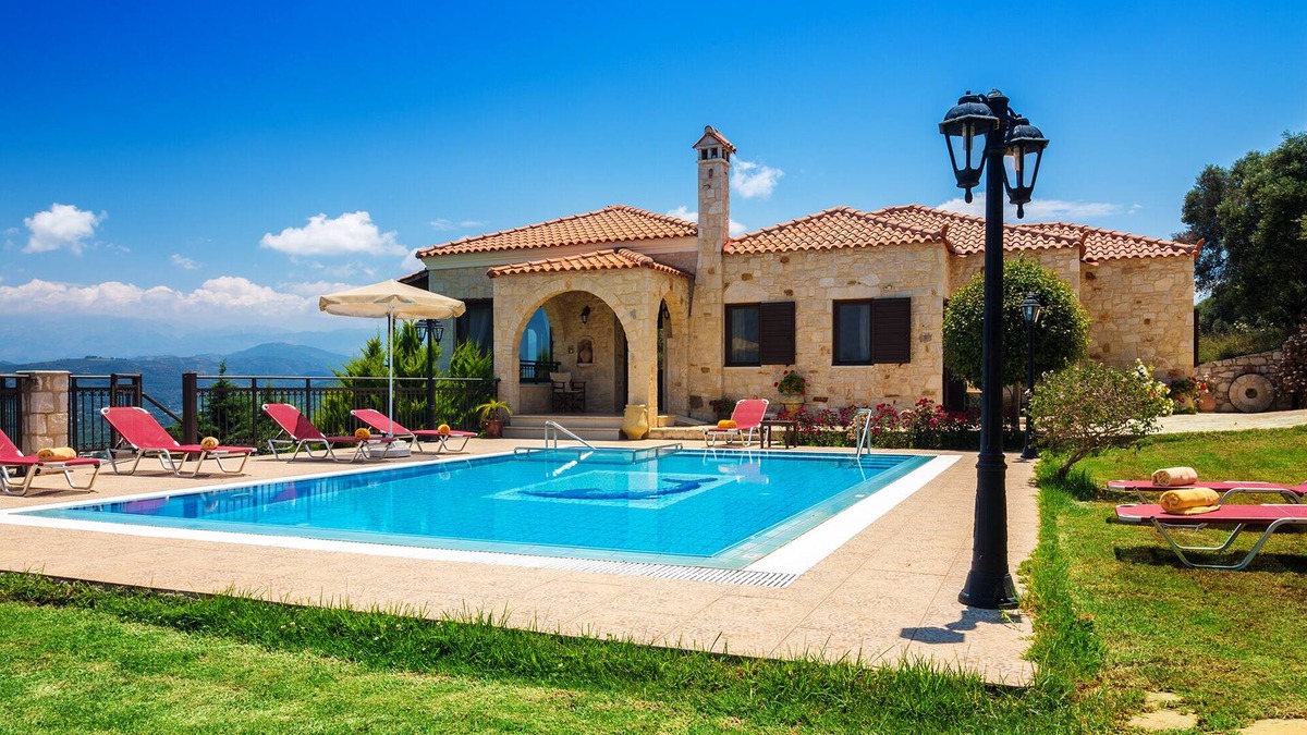 Polemarchi Villa | Countryside Villa with wonderful Mountain and Sea view