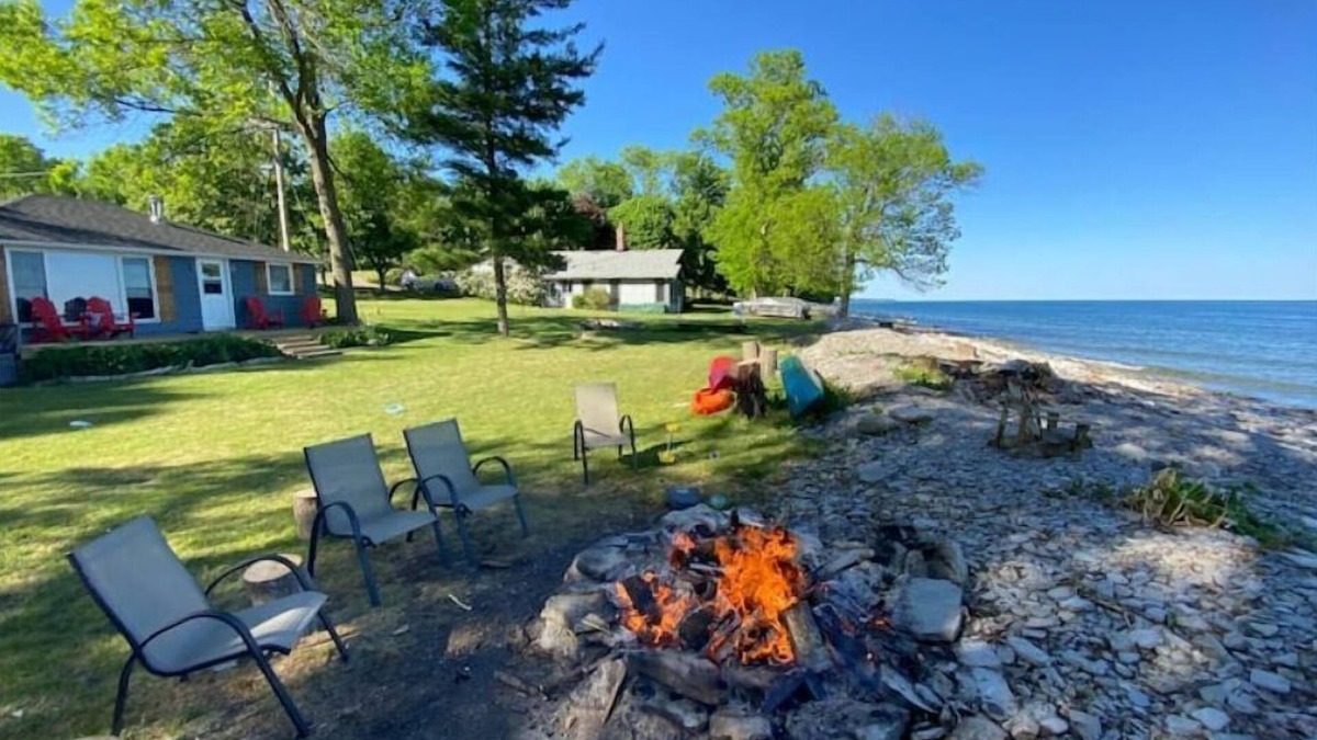 Milford Cottage | County Beach House - right on South Bay with incredible Lake Ontario views