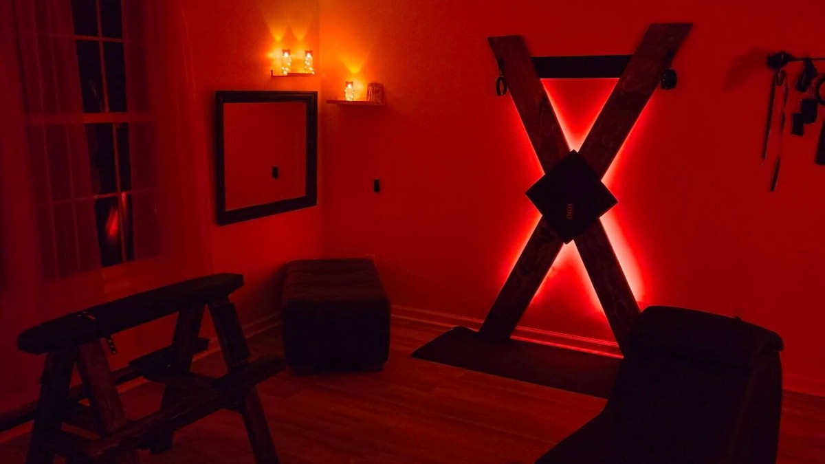 Dahlonega Cabin | Couples Playroom in Dahlonega