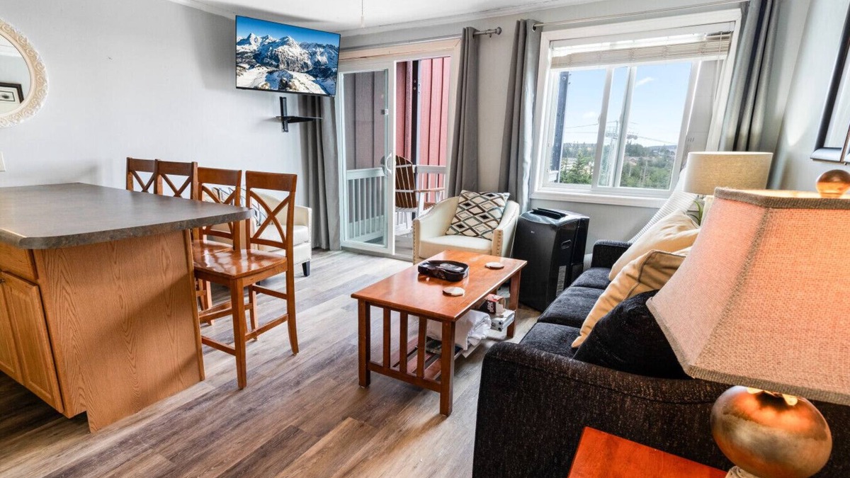 Snowshoe Apartment | Cozy 1BR 1BA Slope View Condo Parking WiFi Near Village