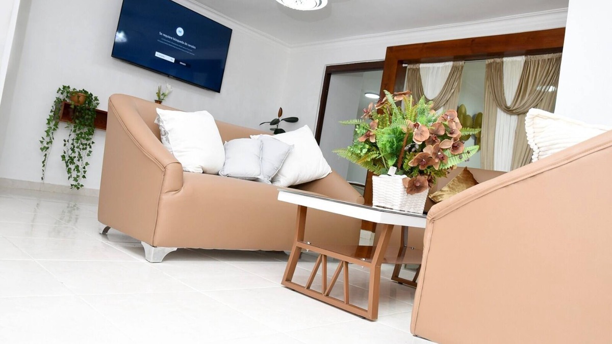 La Vega Province Apartment | Cozy 1st Floor 2-bedroom apartment in La Vega with WiFi, AC, Self-Check-In
