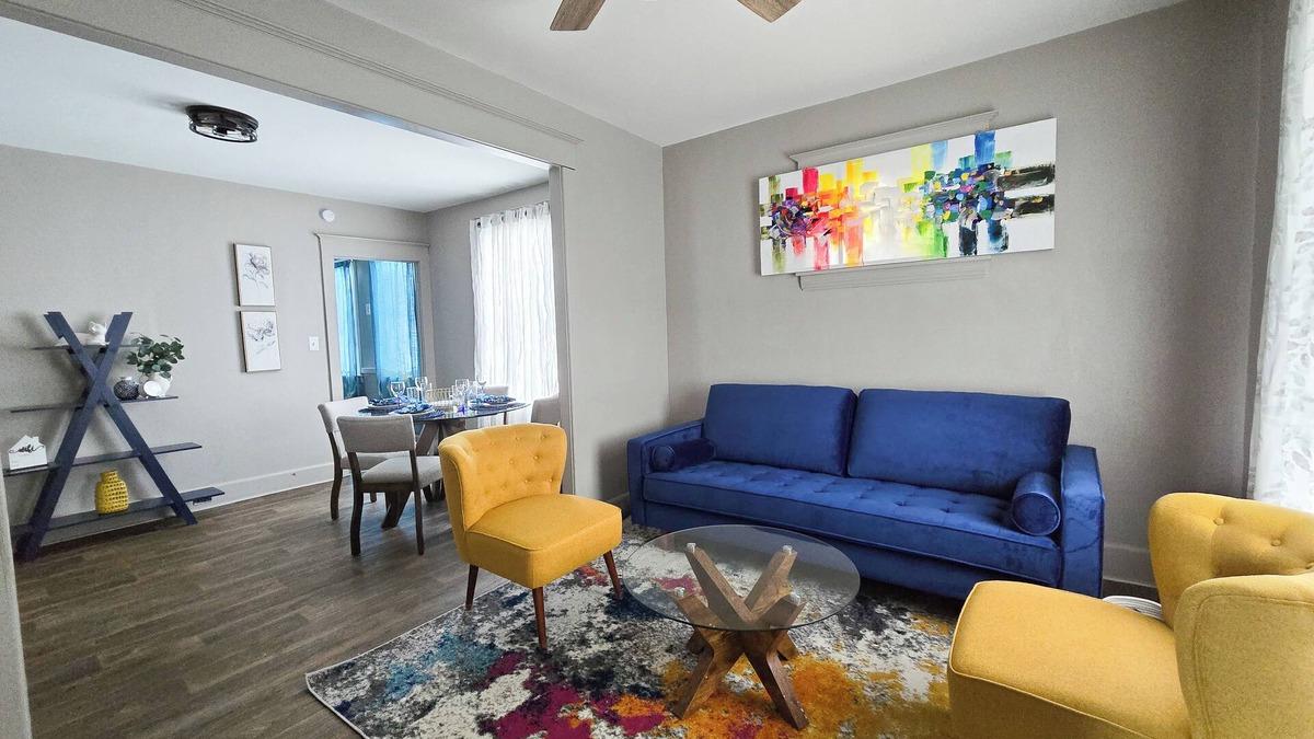 Utica Apartment | Cozy 2-Bedroom Apartment with Office Space Near Wynn Hospital & Utica University