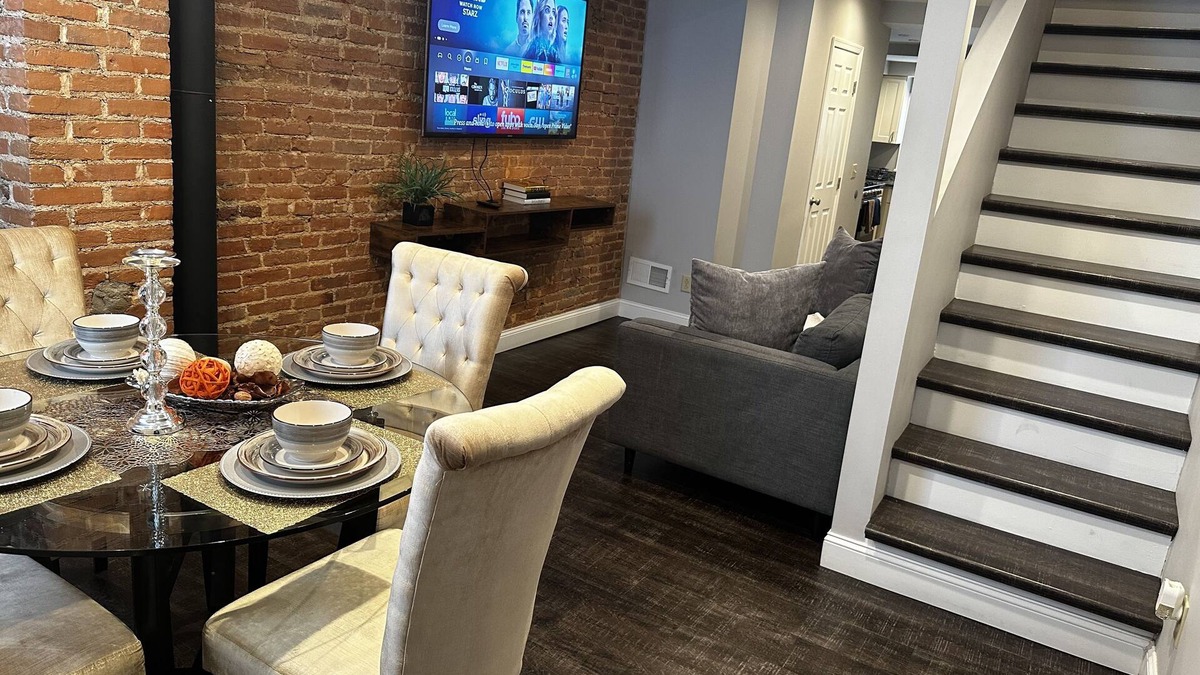 Downtown Baltimore House | Cozy 2BR Retreat with Free Parking & Prime Location