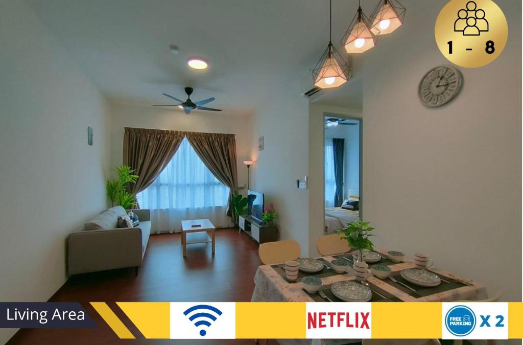 Shah Alam Apartment | Cozy 2R2B Relaxing Skyline Views #GA2