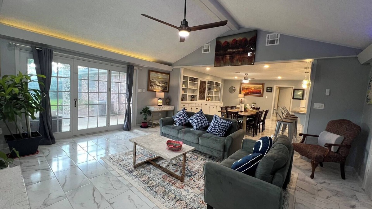Monroe House | Cozy 4BR Home with Office, Fitness Area, Spacious Backyard & Pet-Friendl