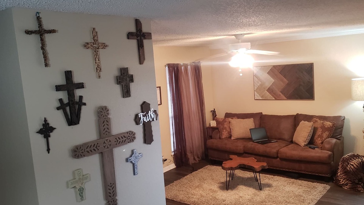 Temple Apartment | cozy and comfortable with a splash of style