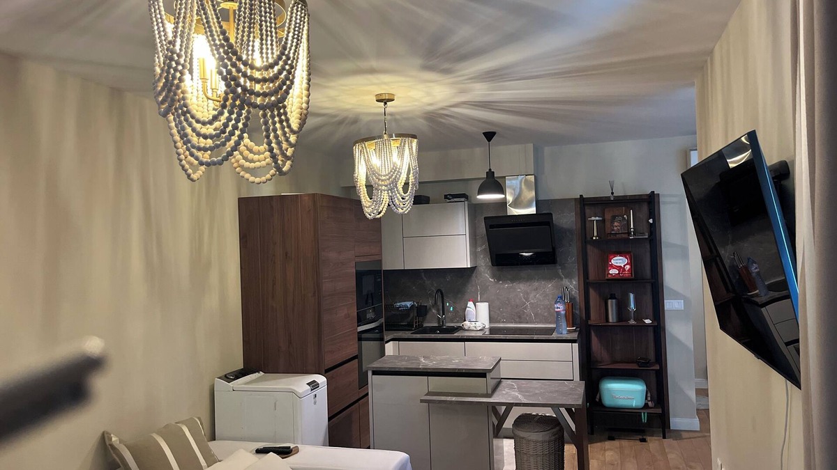 Primorski Apartment | Cozy apt with private office 247 Infinity salty heated pool barbecue sky dome