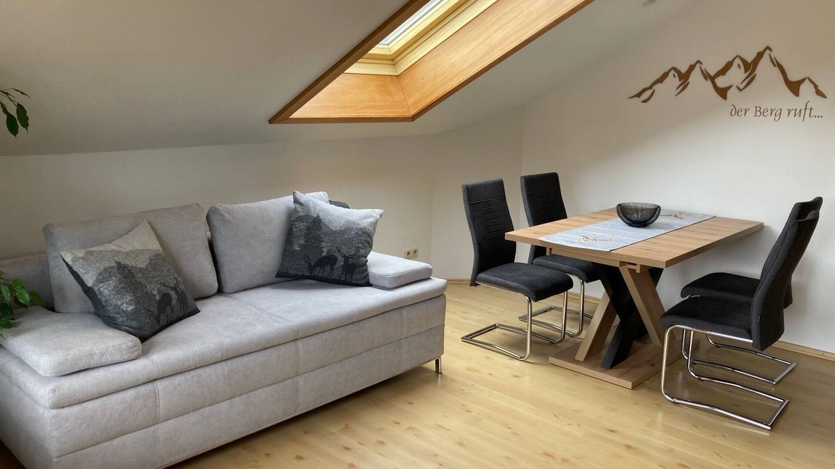 Sonthofen Condo | Cozy attic apartment in the heart of the Oberallgäu
