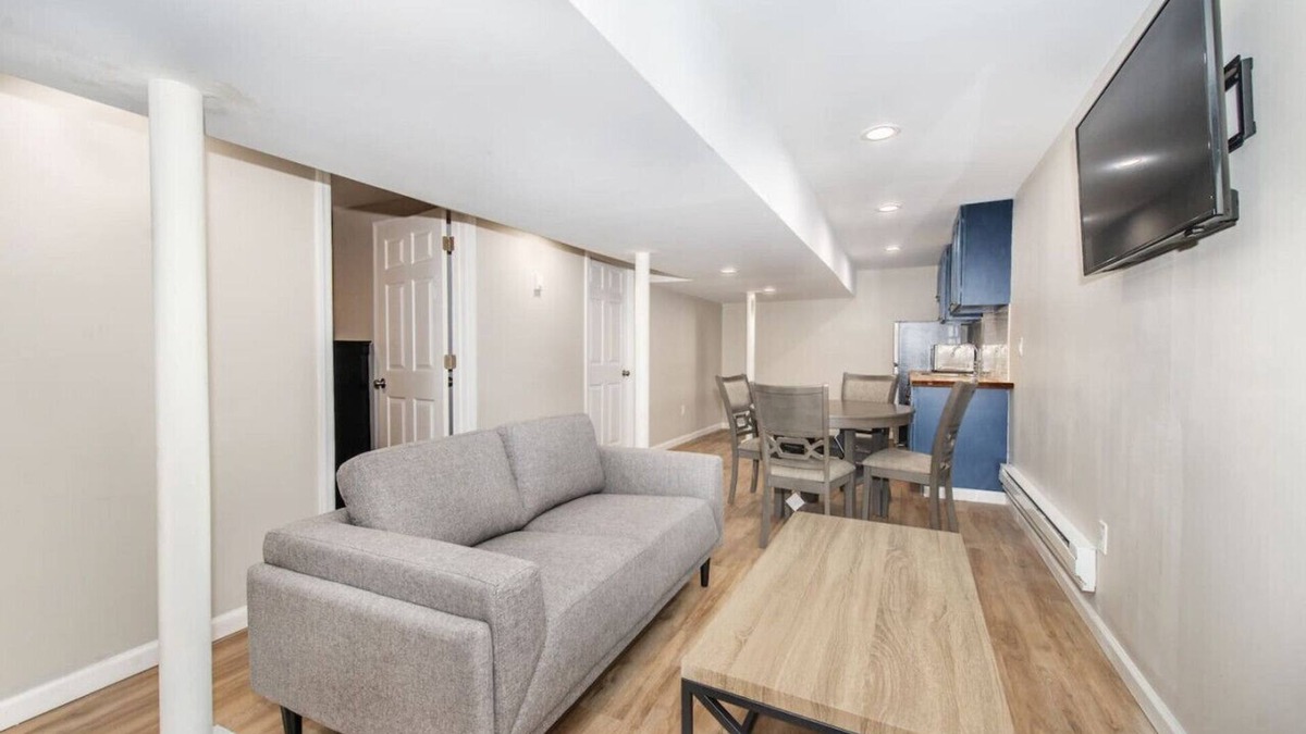 Passaic Apartment | Cozy Basement 2 Bed in Passaic
